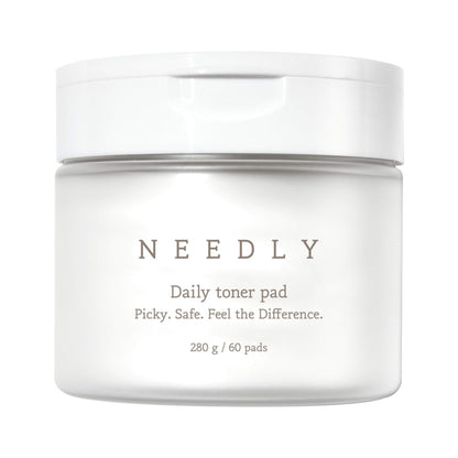 Needly Daily Toner Pad, Exfoliating Facial Pads with BHA & PHA