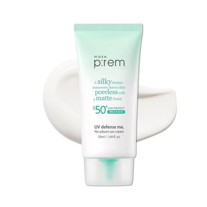 make p:rem UV Defence me. No Sebum Suncream
