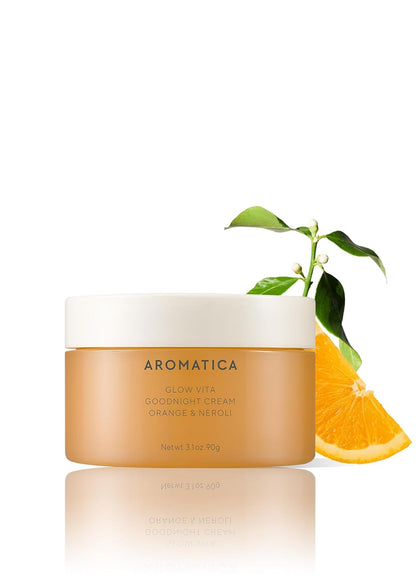 AROMATICA Glow Vita Goodnight Cream Orange & Neroli (3.1fl oz/90g)