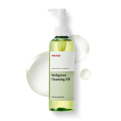 ma:nyo Herb Green Cleansing Oil (6.7 fl oz, 200ml)