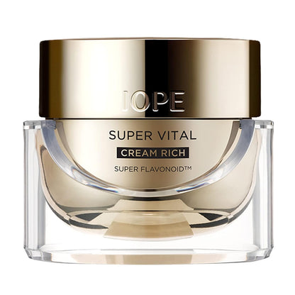 IOPE Face Cream, Super Vital Cream Rich - Total Anti-aging Facial Moisturizer