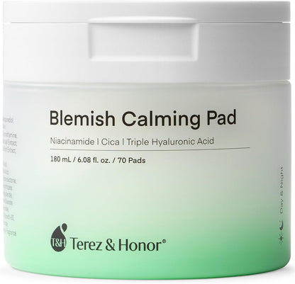 TEREZ & HONOR Blemish Calming Toner Pads Korean