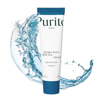 PURITO Deep Sea Cream, Hydration, Lightweight, for All Skin Types
