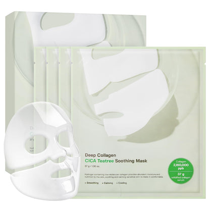SUNGBOON EDITOR Deep Collagen CICA Tea tree Overnight Mask, 4ea
