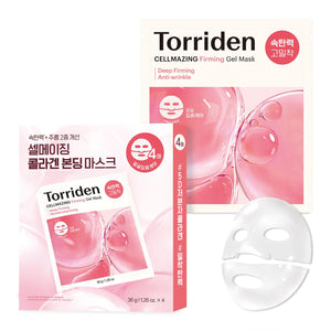 Torriden CELLMAZING Collagen Firming Gel Facial Sheet Mask (4 sheets)