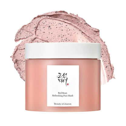 Beauty of Joseon Red Bean Pore Refreshing Mask Mud Cream Hydrating Wash Off Pack (4.73 fl.oz, 140ml)