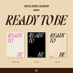 TWICE - 12th Mini Album [READY TO BE] (Digipack Ver. - Random Ver.)