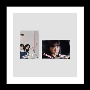LE SSERFAIM UNFORGIVEN 1st Studio Album Contents+Poster on pack+Photocard+Tracking Sealed (Weverse Album SET(A+B))